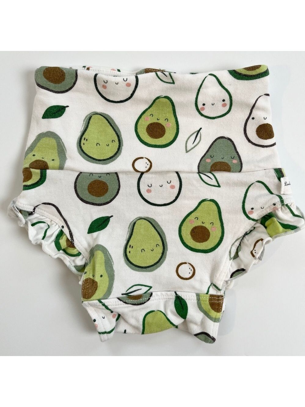 🇨🇦 Loulou‎ Lollipop Cute Avocado Print Diaper Cover